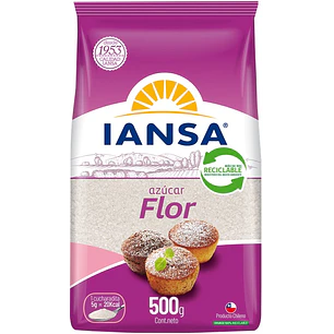Azúcar Flor Iansa ( 5 x 500 G )