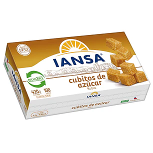 Azucar Rubia en Cubos Iansa ( 4 x 420 G )