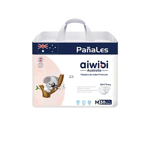 Pañal Aiwibi Premium M ( 30 Pañales )