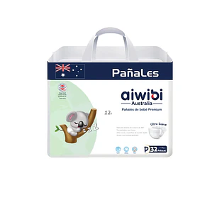 Pañal Aiwibi Premium P ( 32 Pañales )