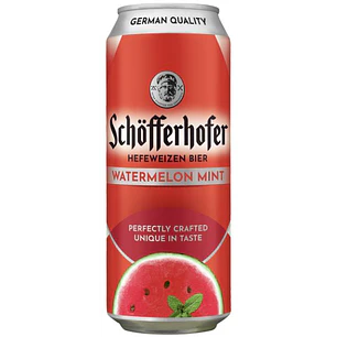Cerveza Schofferhofer Sandía Menta ( 4 x 500 ML )