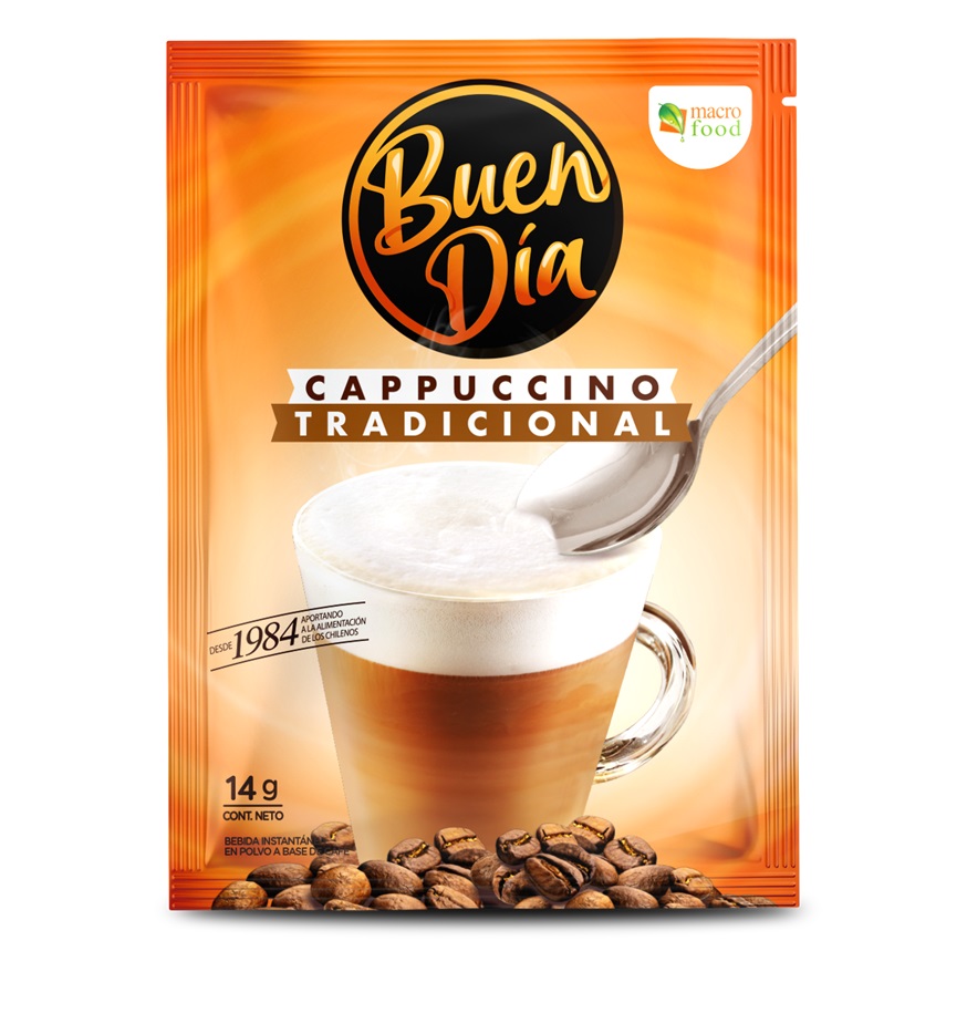 Café Cappuccino Tradicional Buen Día (10 x 14 G)