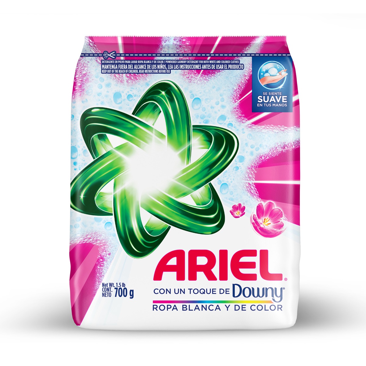 Detergente Ariel con Suavizante ( 2 x 700 G )