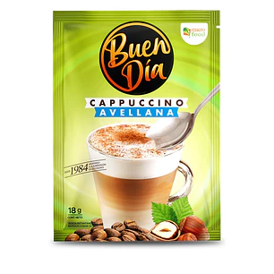 Café Cappuccino Avellana Buen Día (10 x 18 G)