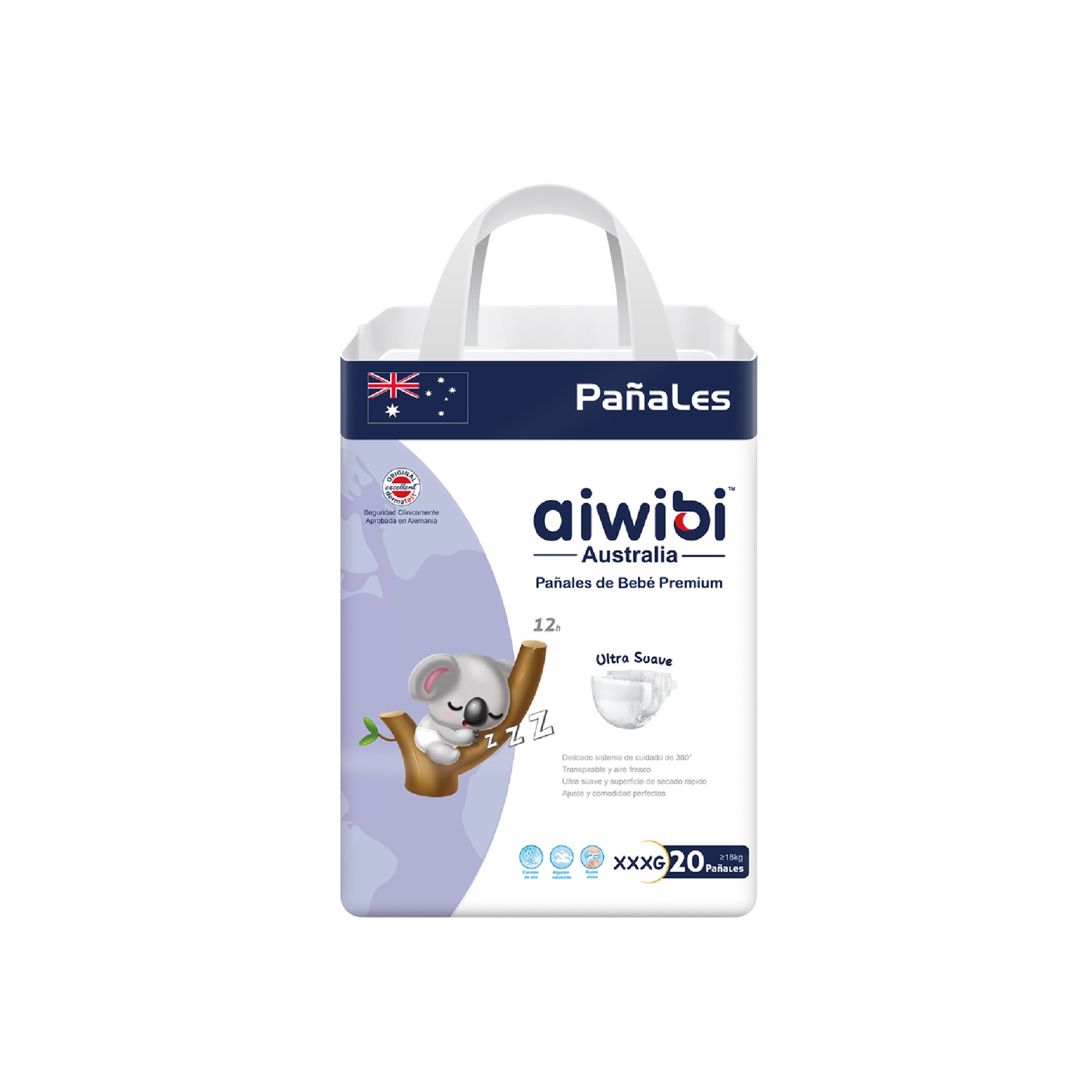 Pañal Aiwibi Premium XXXG ( 20 Pañales )