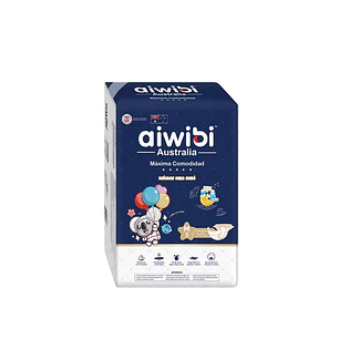 Pañal Aiwibi Máxima Comodidad M ( 54 Pañales )