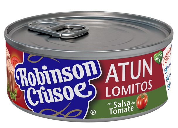 Atún Lomitos Robinson Crusoe Con Salsa de Tomate ( 3 x 140 G )