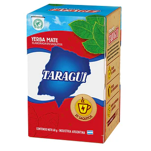 Yerba Mate en Saquitos Taragui ( 4 x 20 UD )
