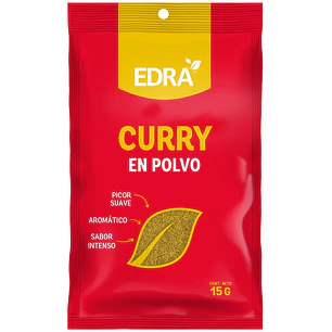 Curry en Polvo Edra ( 5 x 15 G )