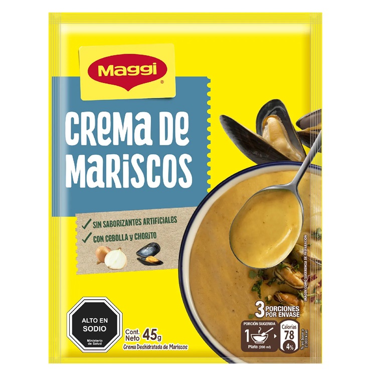 Crema Maggi Mariscos ( 20 UD )