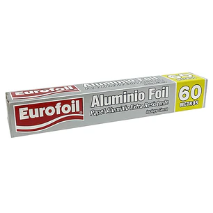 Papel Aluminio Eurofoil ( 60 MT )