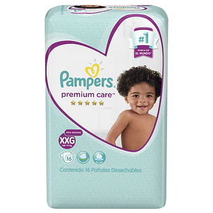 Pañal Pampers Premium Care XXG ( 32 pañales )