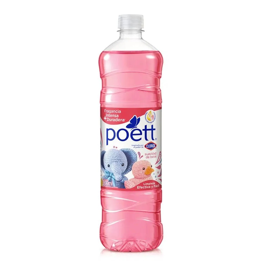 Limpiador Desinfectante Poett Bebé ( 3 x 900 ML )