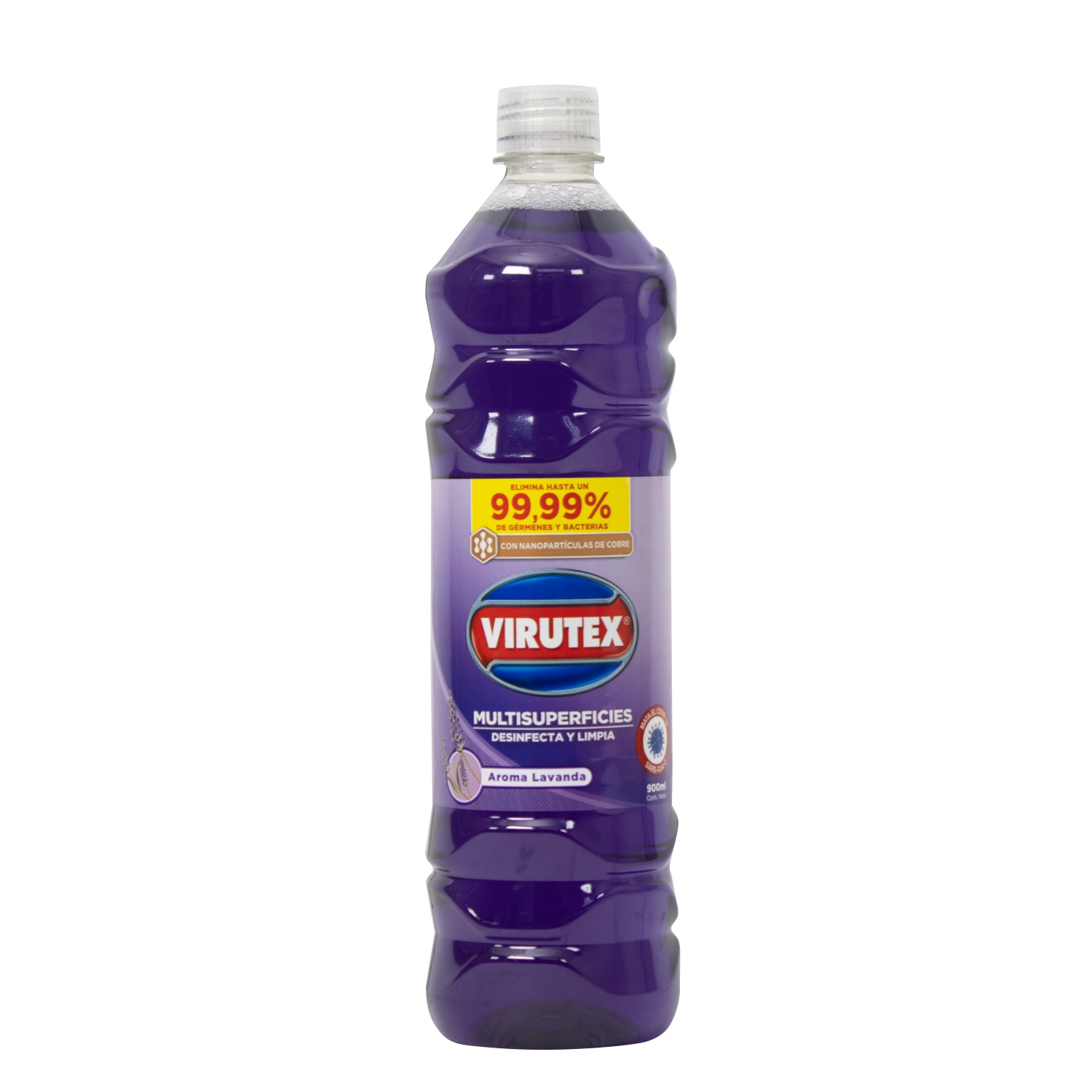 Limpiador Desinfectante Virutex Lavanda ( 3 x 900 ML )