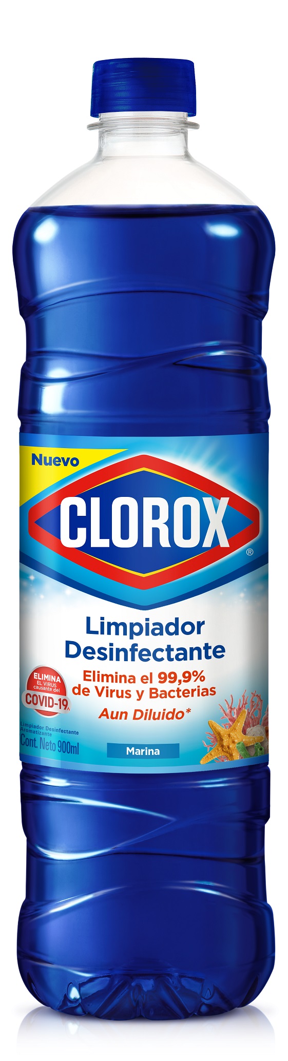 Limpiador Desinfectante Clorox Marina ( 3 x 900 ML )