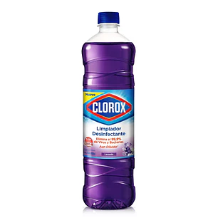 Limpiador Desinfectante Clorox  Lavanda ( 3 x 900 ML )
