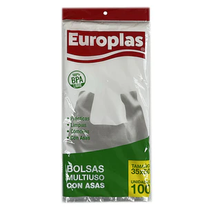Bolsas Multiuso con Asas Europlas 35 x 50 CM ( 100 UD )