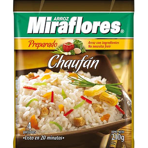 Arroz Chaufán Miraflores ( 3 x 210 G )