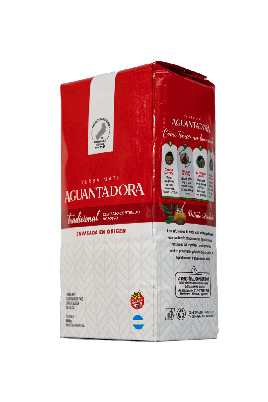 Yerba Mate Tradicional Aguantadora ( 2 x 250 G )