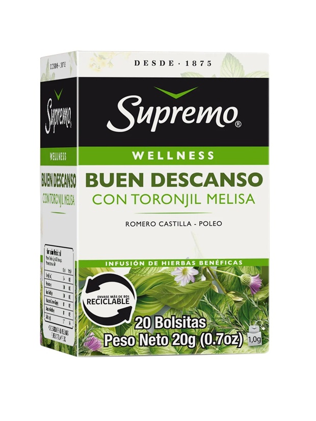 Infusión Buen Descanso Supremo ( 4 x 20 Bolsitas )