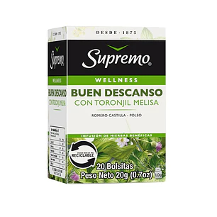 Infusión Buen Descanso Supremo ( 4 x 20 Bolsitas )