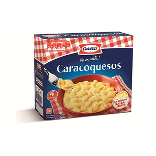 Fideos Caracoquesos Carozzi ( 4 x 296 G )