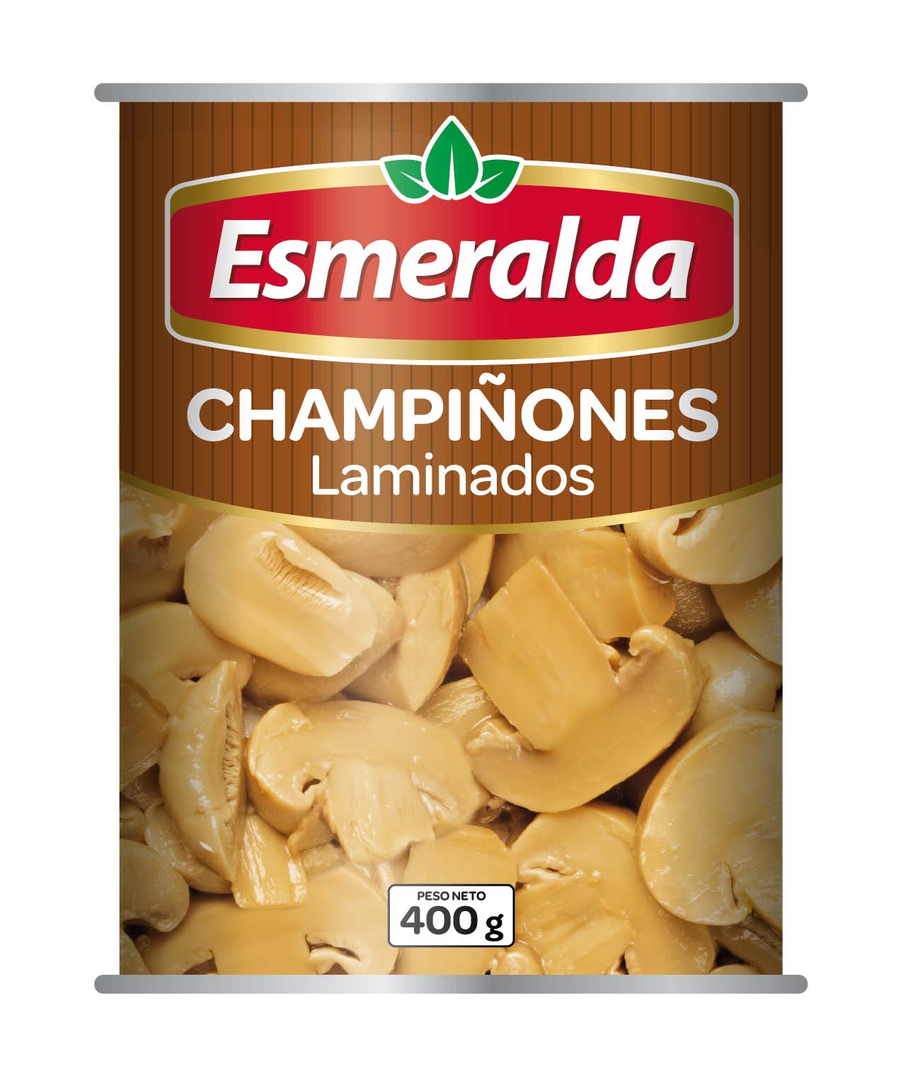 Champiñones Laminados Esmeralda ( 3 x 400 G )
