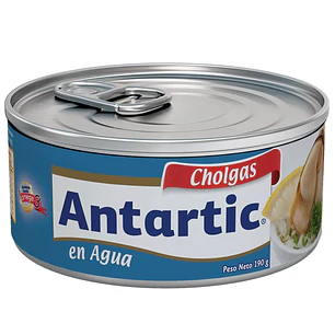 Cholgas al Agua Antartic ( 3 x 190 G )