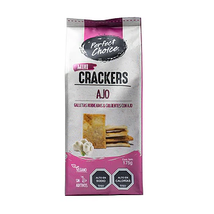 Galletas Crackers Perfect Choice Ajo ( 175 G )