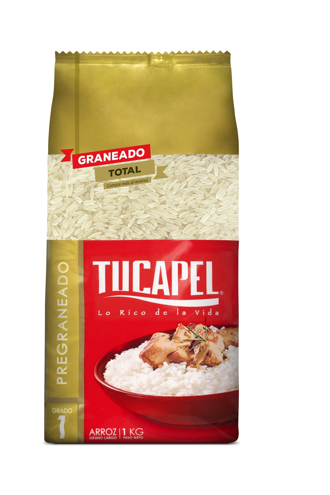 Arroz Grado 1 Pregraneado Tucapel ( 5 x 1 KG )