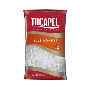 Arroz Grado 2 Blue Bonnet Tucapel ( 5 x 900 G )