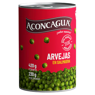 Arvejas Aconcagua ( 3 x 420 G )