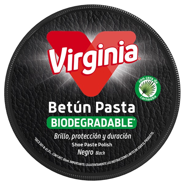 Betún Pasta Negro Virginia ( 3 x 80 ML )