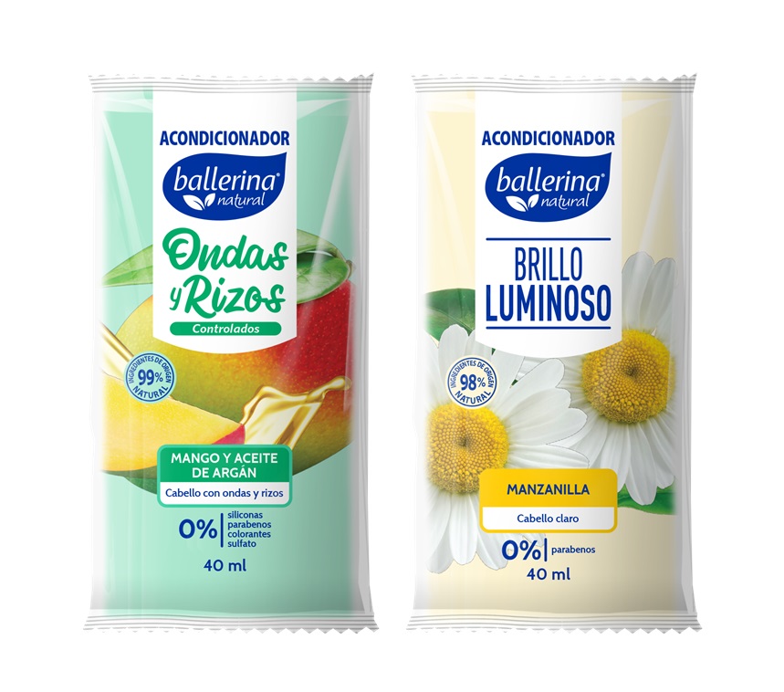 Acondicionador Ballerina Mixto Sachet ( 50 x 40 ML )