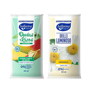 Acondicionador Ballerina Mixto Sachet ( 50 x 40 ML )