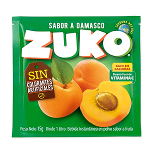 Jugo en Polvo Zuko Damasco ( 10 UD )
