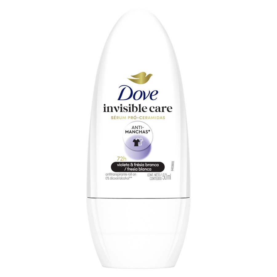 Desodorante Antitranspirante Roll On Dove Woman Invisible Care ( 3 x 50 ML )