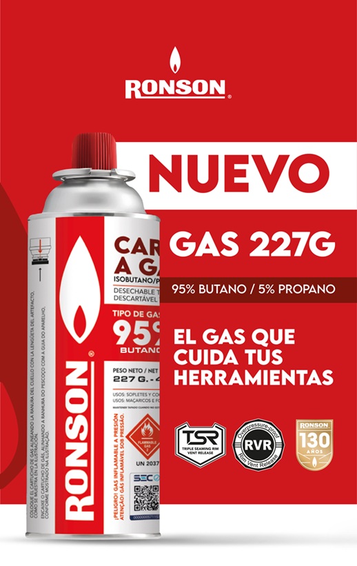 Gas Ronson ( 227 G )