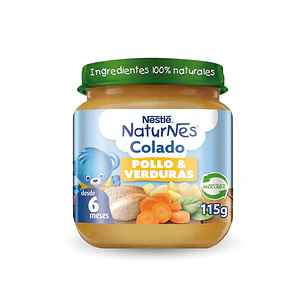Colados Nestlé Pollo Verduras ( 6 x 115 G )
