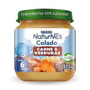 Colados Nestlé Carne Verduras ( 6 x 115 G )