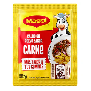 Caldo en Polvo Carne Maggi ( 10 x 7 G )