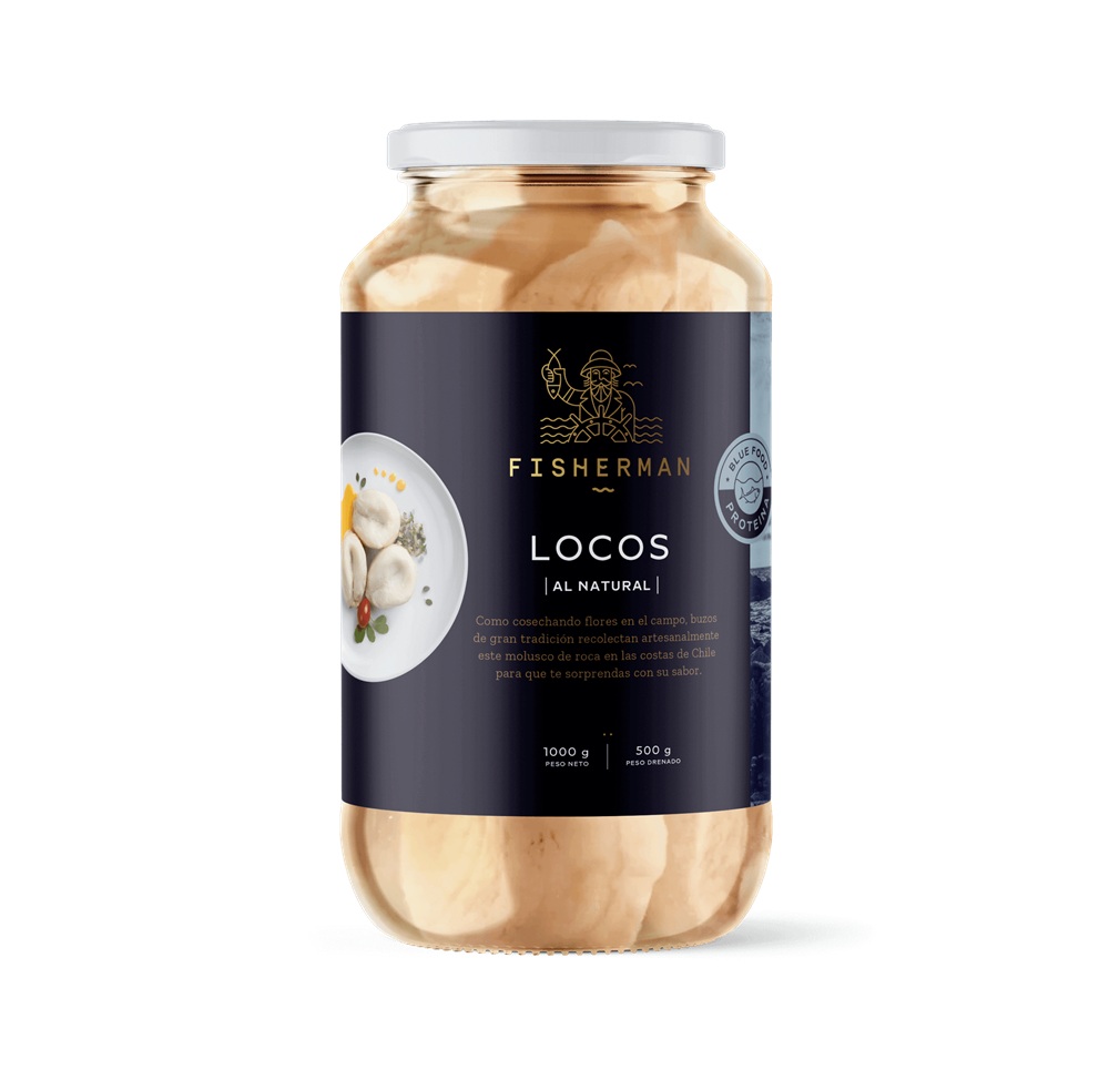 Locos al Natural Fisherman ( 1 KG )