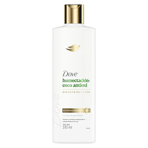 Acondicionador Dove Humectación Coco ( 2 x 370 ML )