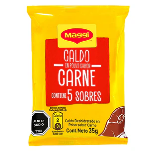 Caldo en Polvo Carne Maggi ( 35 G )