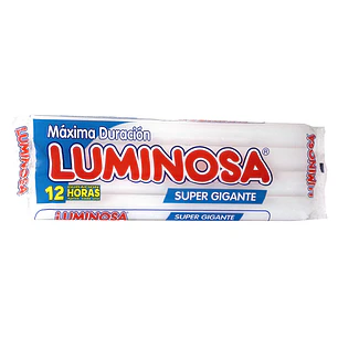 Velas Luminosa Super Gigante ( 5 x 4 UD )