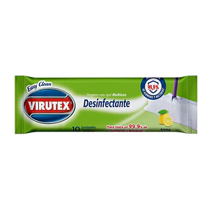 Paño Desinfectante con Ojal Virutex ( 3 x 10 UD )