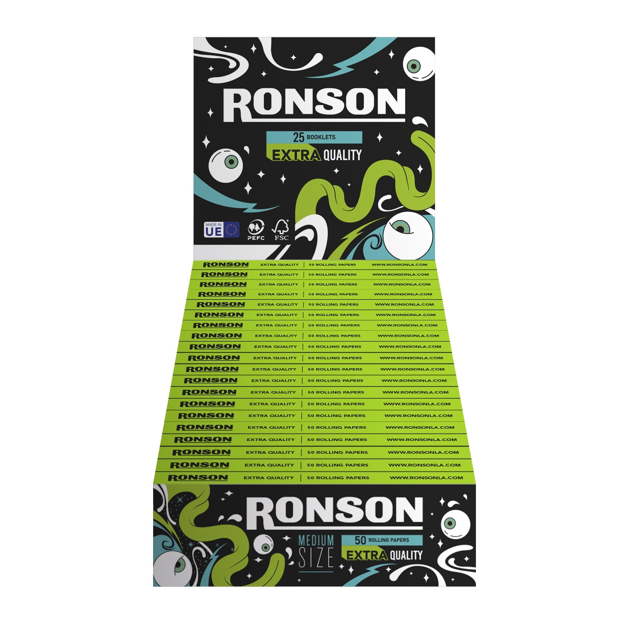 Papelillos Ronson Extra ( 25 x 50UD )