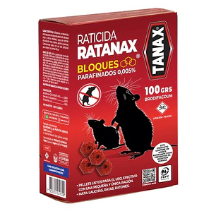 Raticida Bloque Ratanax ( 2 x 100 G )