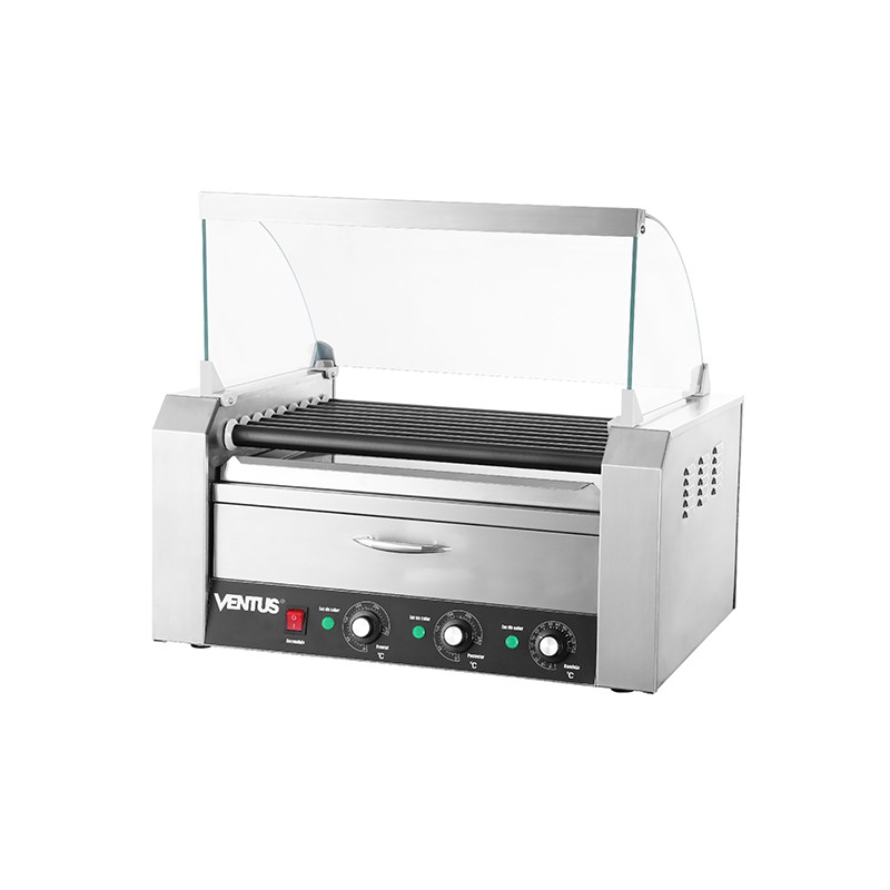 Roller Hot Dog 9 Rodillos Ventus VRHD9T