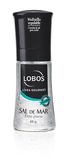 Salero Sal de Mar con Molinillo Lobos ( 88 G )